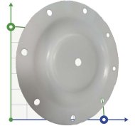 350-15-60 PTFE-Teflon-Membran für DiaPump DP 15