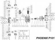 Upper / lower collector, PP+VTR, PHOENIX P101 Upper / lower collector, PP+VTR, PHOENIX P101