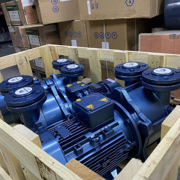 Водокольцевой вакуумный насос ESV 210/80, 145 м3/ч, 4,0 кВт, 1450 об/мин