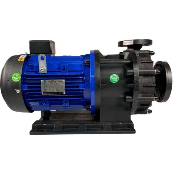 Chemiepumpe mit Magnetkupplung QHX-E-545-SSV5V38AFGABS, CFRETFE, 500L/min, 35m, 380V Chemiepumpe mit Magnetkupplung QHX-E-545-SSV5V38AFGABS, CFRETFE, 500L/min, 35m, 380V