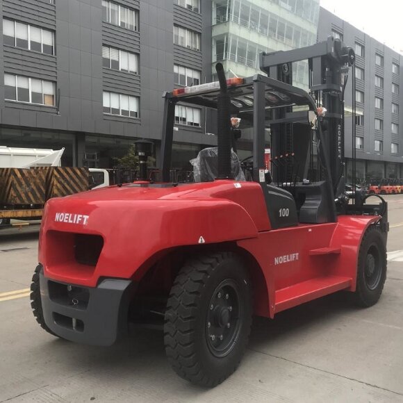 Дизельный погрузчик FD100-35, 10 тонн, высота подъема вил 3,5м, двигатель Xichai CA4DF3