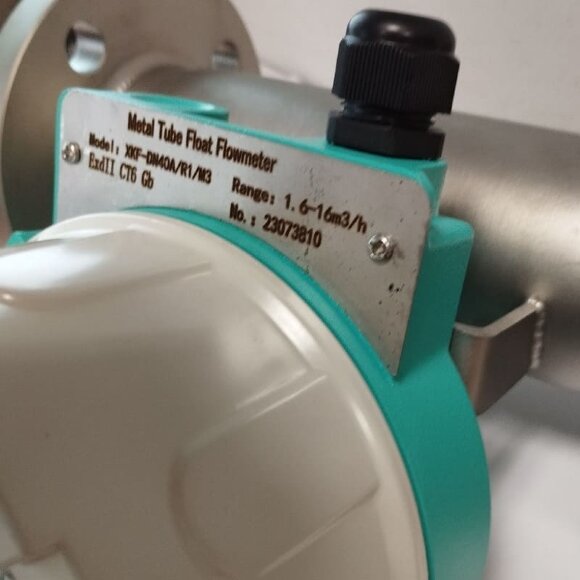 DN40 Stainless steel flow meter rotameter LZ PN40 (alcohol mixture), 1600...16000 l/h, 4-20mA, Ex DN40 Stainless steel flow meter rotameter LZ PN40 (alcohol mixture), 1600...16000 l/h, 4-20mA, Ex