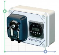 Timer dosing block BioClean Control/B 0202 Santoprene Timer dosing block BioClean Control/B 0202 Santoprene