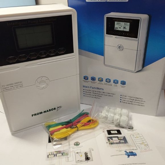 Пульт захисту керування насосу Y1-4000D, ABS пластик, 3-фазний 380В-415В, 0,75-4кВт Пульт захисту керування насосу Y1-4000D, ABS пластик, 3-фазний 380В-415В, 0,75-4кВт