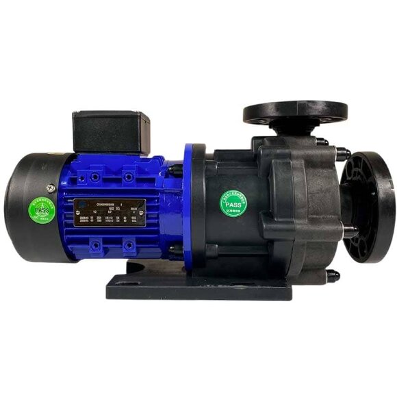 Chemical pump with magnetic coupling QHX-E-440-SSV5V38AFGABS, CFRETFE, 240L/min, 12.3m, 380V Chemical pump with magnetic coupling QHX-E-440-SSV5V38AFGABS, CFRETFE, 240L/min, 12.3m, 380V