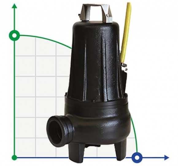 Bomba sumergible Dreno COMPATTA PRO 50-2/080 M con impulsor vortex