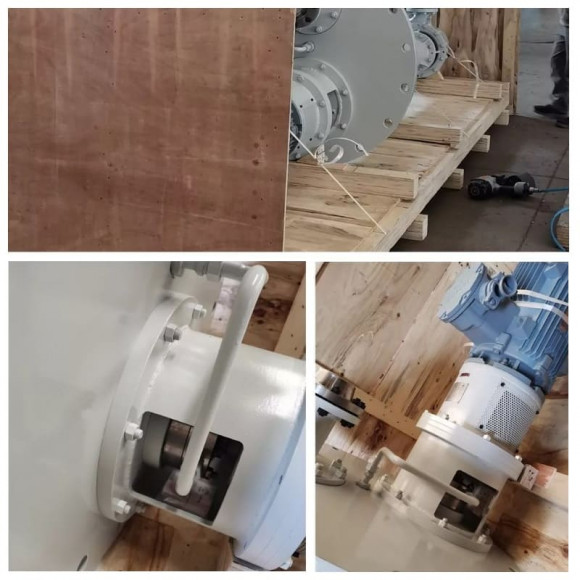 VS4-Z150-200, 3M semi-submersible chemical pump with 110kW Siemens motor VS4-Z150-200, 3M semi-submersible chemical pump with 110kW Siemens motor