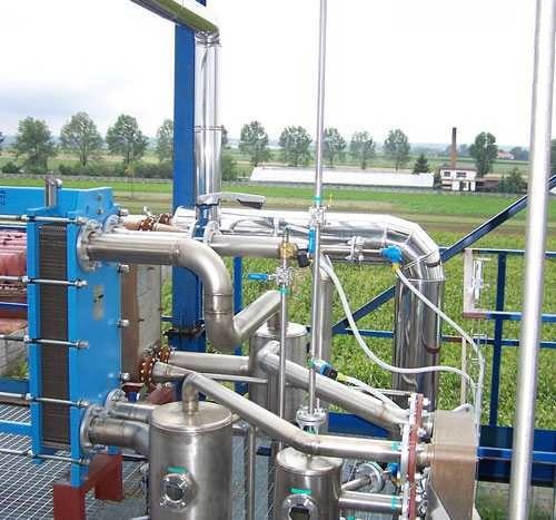 Gestaltung der Bioethanol-Produktionsanlage