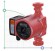 Pompe de circulation 65W Hmax 4m Qmax 63l/min Ø2 pouces 180mm + écrous Ø1¼ AQUATICA (774114)