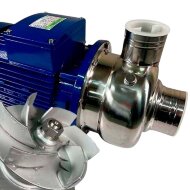 Pompe centrifuge à bière BK100, 0.75kW, AISI304, 380V/50Hz, 2900 avec roue ouverte