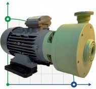 Chemische Polypropylenpumpe DiaPump PA-6700 (2,2 kW) Chemische Polypropylenpumpe DiaPump PA-6700 (2,2 kW)
