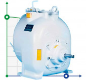 Bomba autoaspirante para aguas residuales P-6, 33/330, 30 kW, sin motor Bomba autoaspirante para aguas residuales P-6, 33/330, 30 kW, sin motor