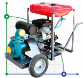 Pompe à essence haute pression 20 cv - démarreur électrique Pompe à essence haute pression 20 cv - démarreur électrique