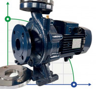 Monoblock centrifugal pump BSTm 32-125/1.1, 3000