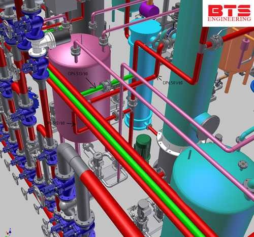 Bau einer Bioethanolanlage mit einer Kapazität von 1000 Dal