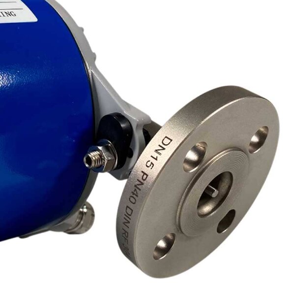 DN15 Caudalímetro de acero inoxidable rotámetro KLZZ PN40 (alcohol 96%), 42...420 l/h, 4-20mA, Ex DN15 Caudalímetro de acero inoxidable rotámetro KLZZ PN40 (alcohol 96%), 42...420 l/h, 4-20mA, Ex