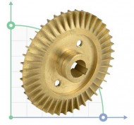 Wheel working for surface vortex pumps AQUATICA, 775122005 Wheel working for surface vortex pumps AQUATICA, 775122005