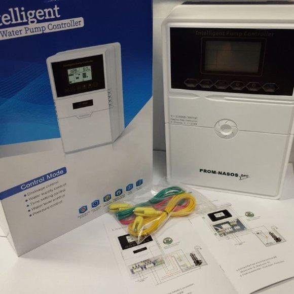 Пульт защиты управления насоса Y1-11000D, ABS пластик, 3-фазный 380В-415В, 1,1-11кВт