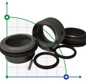 Retén mecánico para bomba Grundfos Sarlin R-706SO 38, SIC/SIC/SIC/SIC, VITON Nº de pieza Grundfos YJ34520 96567331 Retén mecánico para bomba Grundfos Sarlin R-706SO 38, SIC/SIC/SIC/SIC, VITON Nº de pieza Grundfos YJ34520 96567331