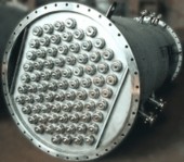 Epuration (hydroselection) column for a plant with a capacity of 500 dal/day, 500 mm, 49 plates Epuration (hydroselection) column for a plant with a capacity of 500 dal/day, 500 mm, 49 plates