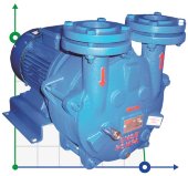 Pompe à vide à évaporation ESV 270/150, 384 m3/h, 11 kW, 1450 tr/min Pompe à vide à évaporation ESV 270/150, 384 m3/h, 11 kW, 1450 tr/min