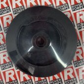 Tapa negra incluida con junta para bomba ROVER POMPE NOVAX 25B