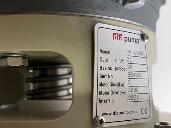 Pumpe für Spülmaschine(SIP) DiaPump PA-6800  (3 kW) Pumpe für Spülmaschine(SIP) DiaPump PA-6800  (3 kW)