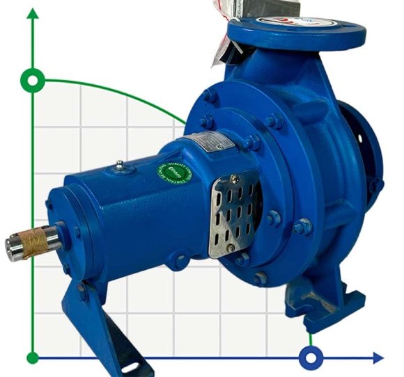 BTKF 50-125 Einstufige konsolen Pumpe , ohne Motor (3000)