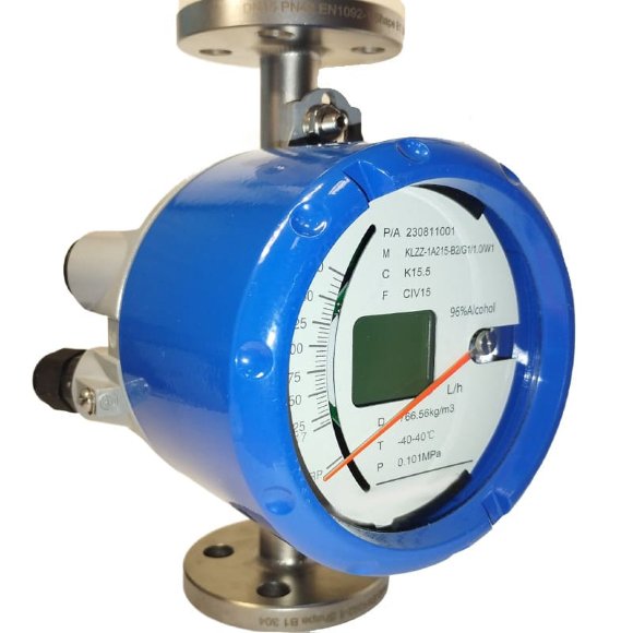 DN15 Stainless steel flow meter rotameter KLZZ PN40 (alcohol 96%), 17...170 l/h, 4-20mA, Ex DN15 Stainless steel flow meter rotameter KLZZ PN40 (alcohol 96%), 17...170 l/h, 4-20mA, Ex