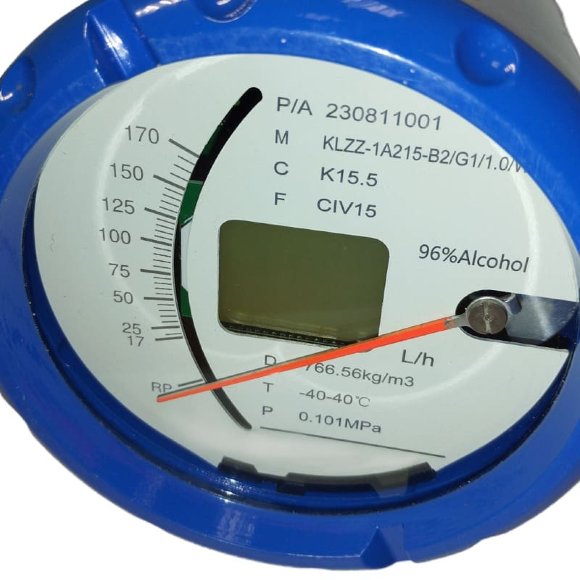 DN15 Stainless steel flow meter rotameter KLZZ PN40 (alcohol 96%), 17...170 l/h, 4-20mA, Ex DN15 Stainless steel flow meter rotameter KLZZ PN40 (alcohol 96%), 17...170 l/h, 4-20mA, Ex