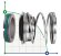 Уплотнение торцевое механическое R-T2 1.1/8, SIC/SIC, VITON, 304