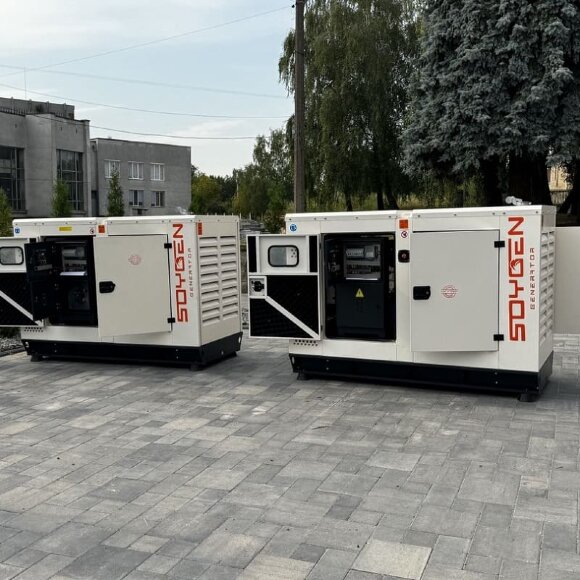 Générateur diesel industriel SOYGEN SG41R avec ATS et moteur Ricardo 41kVA, 33kW, 380V/50HZ type fermé