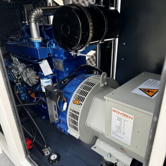 Générateur diesel industriel SOYGEN SG41R avec ATS et moteur Ricardo 41kVA, 33kW, 380V/50HZ type fermé
