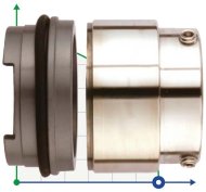 Уплотнение Grundfos Sarlin R-706SP 95, SIC/SIC, VITON, 304 Уплотнение Grundfos Sarlin R-706SP 95, SIC/SIC, VITON, 304