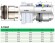 Уплотнение Grundfos Sarlin R-706SP 95, SIC/SIC, VITON, 304