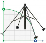 Soporte para aspersor 4 vaina 2