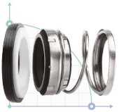 Mechanical seal R-560A 16, C, CAR/SIC, VITON, 304 Mechanical seal R-560A 16, C, CAR/SIC, VITON, 304