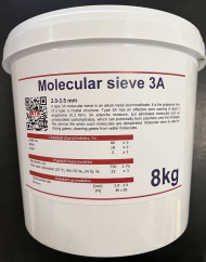 Molecular Sieve 3A, 2,0-3,5mm, packaging  8kg Molecular Sieve 3A, 2,0-3,5mm, packaging  8kg