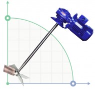 Низькообертовий міксер AGR-V, 0,75 кВт Низькообертовий міксер AGR-V, 0,75 кВт