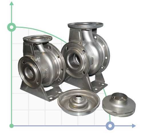 Turbine pour 1000951 SM (GZA) 65-50-160/5.5