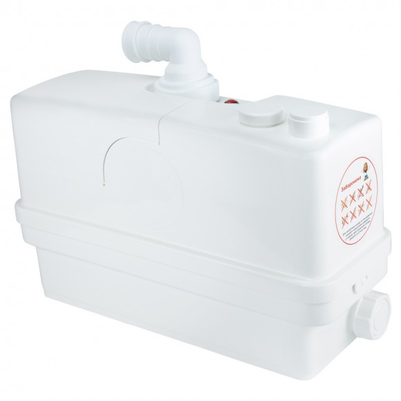 Станция канализационная 0.6 кВт Hmax 8.5 м Qmax 110л / мин 3 входа LEO 3.0