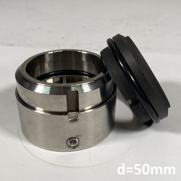 Wellendichtring R-H75 50, SS/CAR, VITON, 304, G9