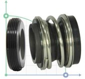 Mechanical seal R-MG1S20 19, SIC/SIC, VITON, 304, G50