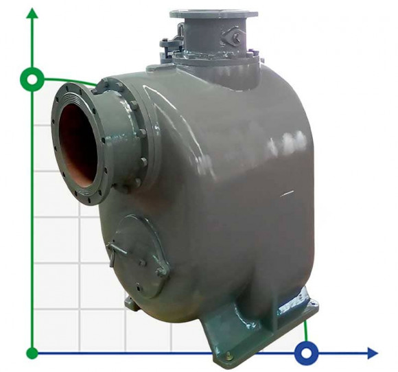 Samozasysająca pompa do szlamu P-12, 43/1270, 92 kW, bez silnika