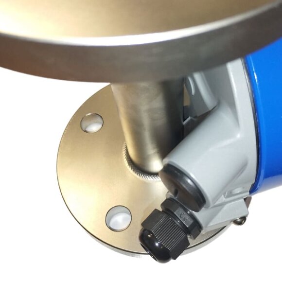 DN50 Stainless steel flow meter rotameter KLZZ PN40 (alcohol 40%), 0.63...6.3 m3/h, 4-20mA, Ex DN50 Stainless steel flow meter rotameter KLZZ PN40 (alcohol 40%), 0.63...6.3 m3/h, 4-20mA, Ex