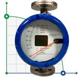 DN15 stainless steel flow meter rotameter KLZZ PN6 (liquid alcohol mixture C2H5OH 92%), 5-50 l/h, 4-20mA, Ex DN15 stainless steel flow meter rotameter KLZZ PN6 (liquid alcohol mixture C2H5OH 92%), 5-50 l/h, 4-20mA, Ex