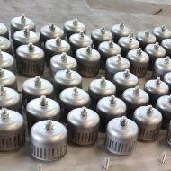 Distillation and rectification column cap DN80, stainless steel Distillation and rectification column cap DN80, stainless steel