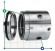 Sello mecánico R-JB104 60, SIC/SIC, EPDM, 304, T4С