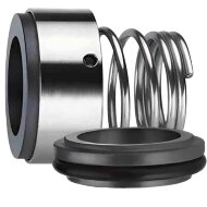 Mechanical seal for pump shaft CALPEDA, LOWARA R-BT-RN3.NU 22, SIC/SIC, NBR, 304