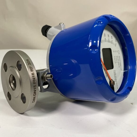 DN15 Расходомер ротаметр из нержавеющей стали KLZZ PN6 (liquid alcohol mixture C2H5OH 96%), 5-50 l/h, 4-20mA, Ex DN15 Расходомер ротаметр из нержавеющей стали KLZZ PN6 (liquid alcohol mixture C2H5OH 96%), 5-50 l/h, 4-20mA, Ex